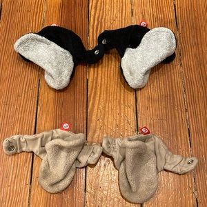 3 month Zutano Fleece Bootie Pair